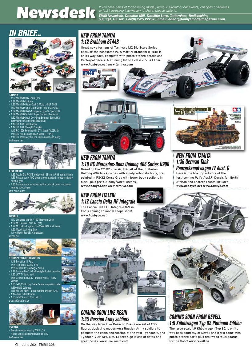 Tamiya Model Magazine 308 (2021-06)